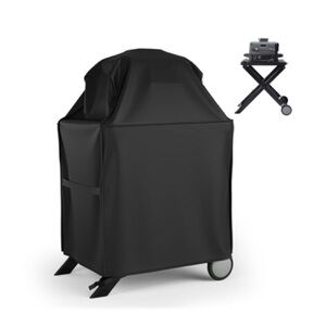 Black Ninja wood fire outdoor Grill Cover New
